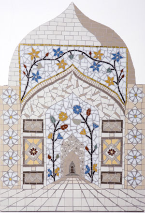 Taj Mahal mosaic