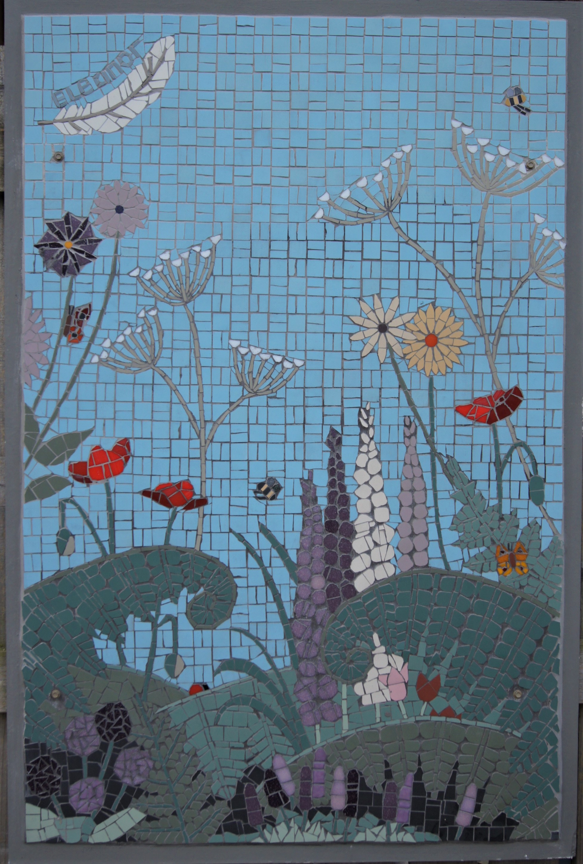 Birstwith school mosaic