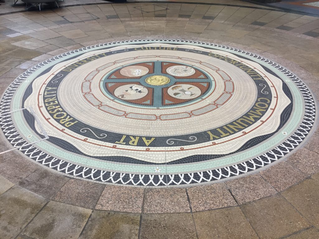 Leeds Victoria Quarter Mosaic