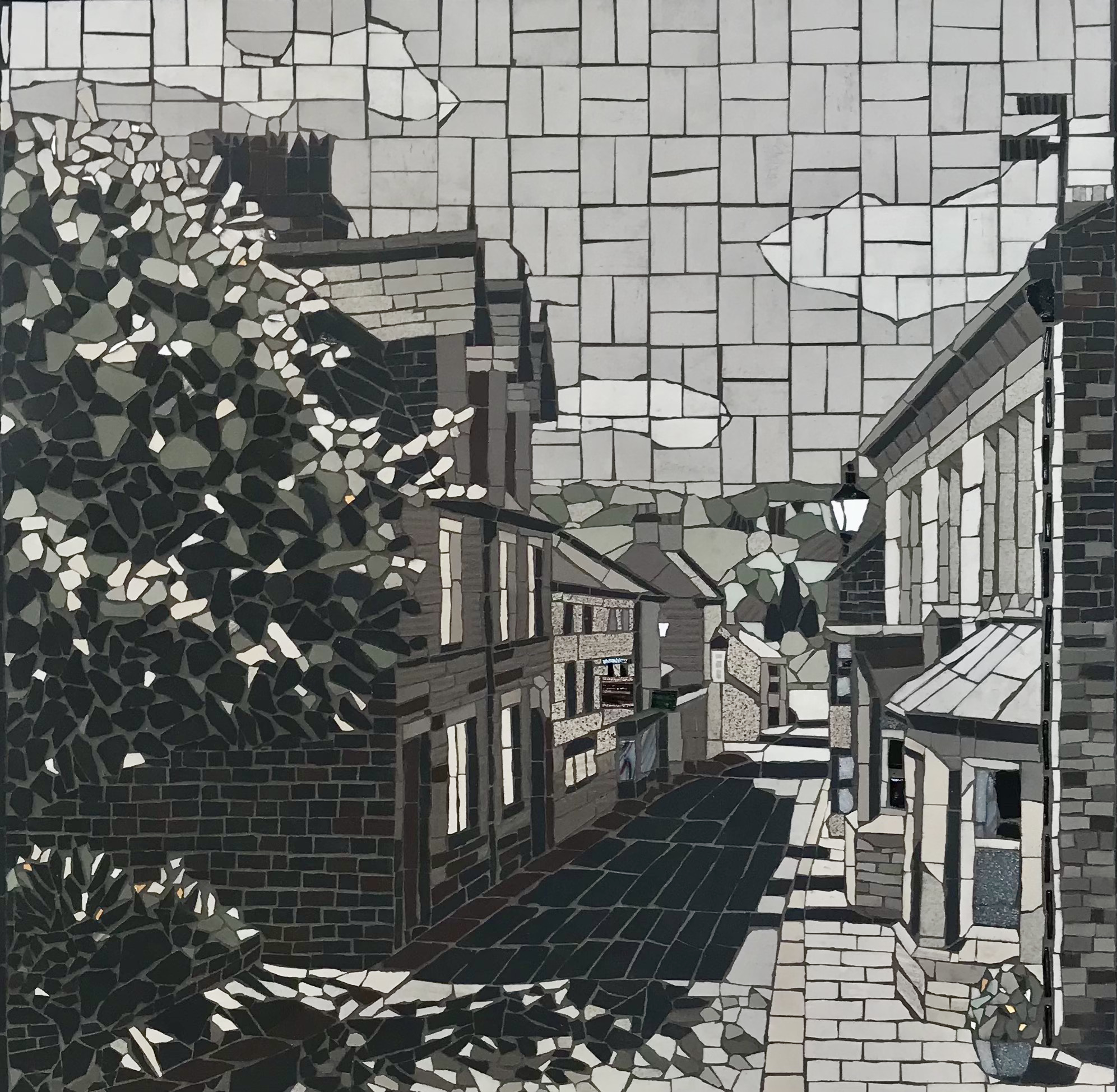 'Pateley Bridge High Street' Mosaic