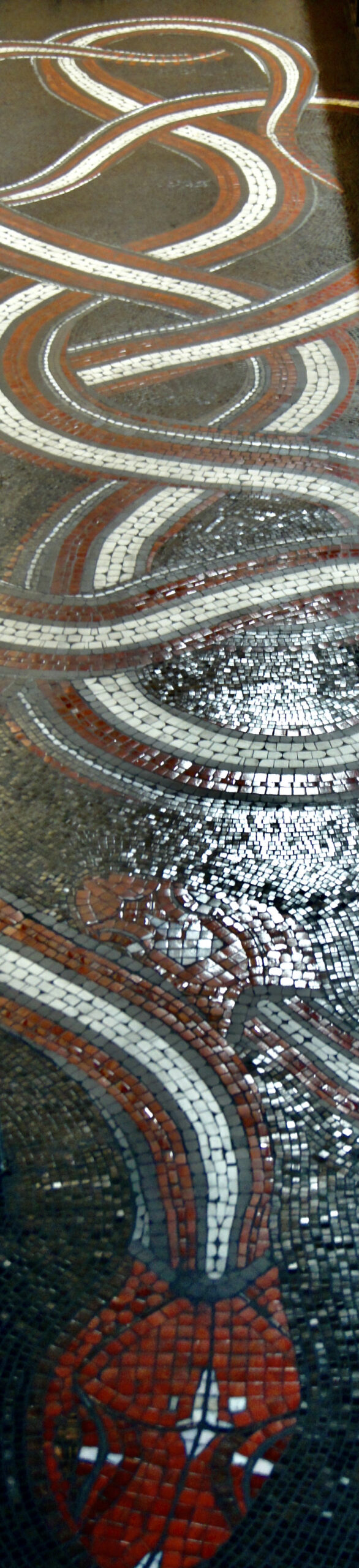 Snake Pit mosaic floor, Mayfair London